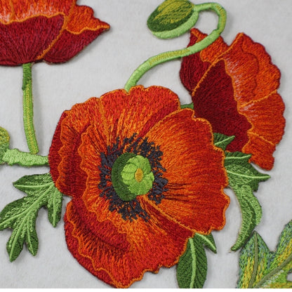 Red Poppy Patches
