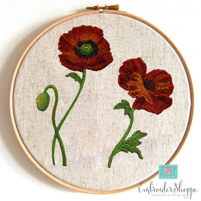 Red Poppy Patches