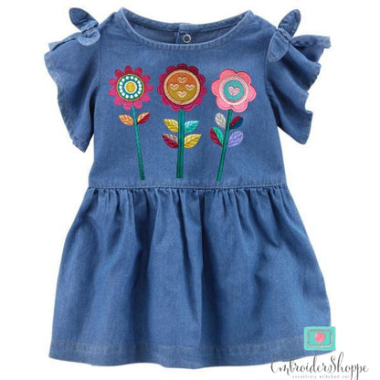 Retro Flower Patches