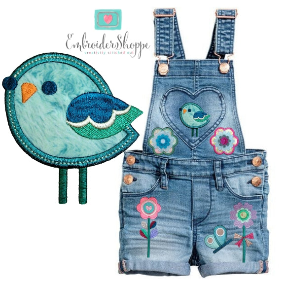 Retro Flower Patches