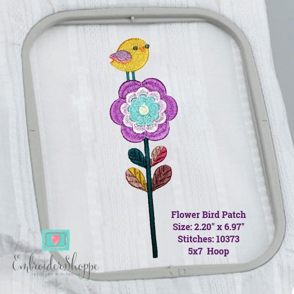 Retro Flower Patches