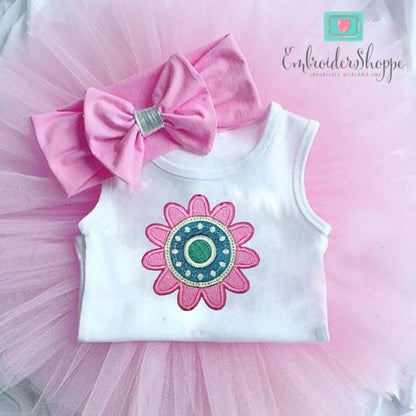 Retro Flower Patches