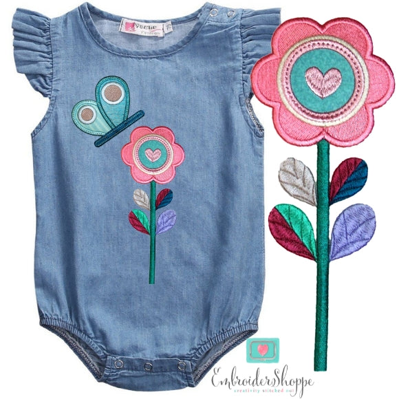 Retro Flower Patches