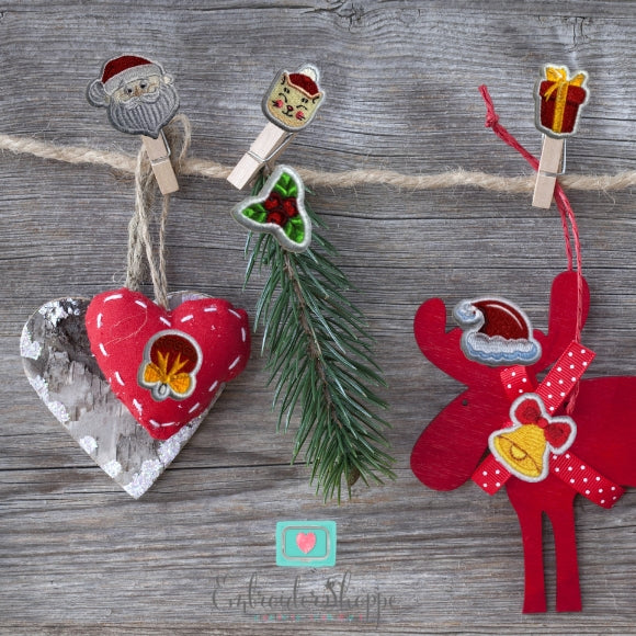 Miniature Christmas Patches