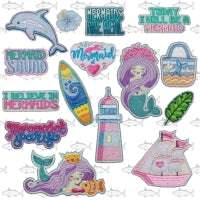 Mermaid Patches