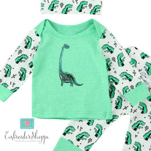 Dinosaur Applique Set