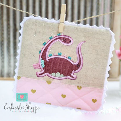 Dinosaur Applique Set