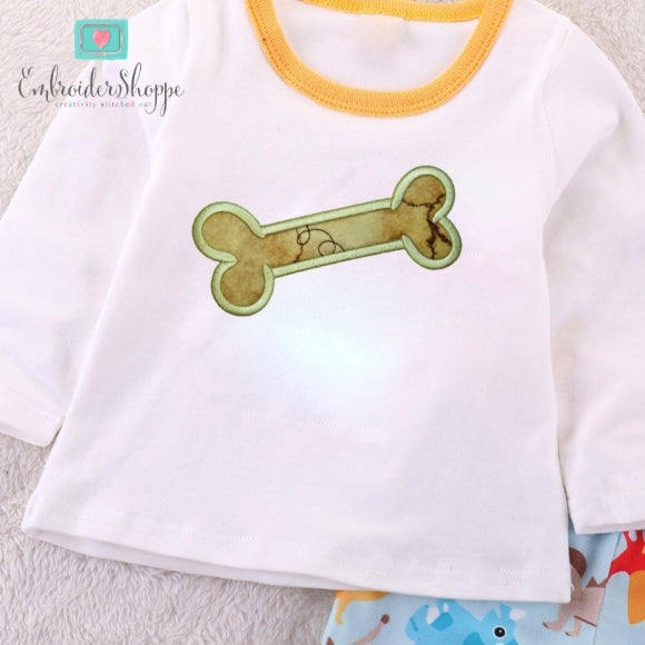 Dino Bone Applique