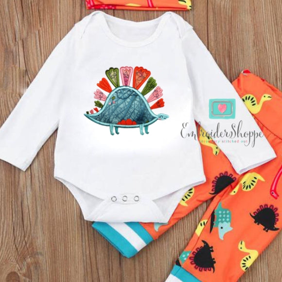 ScalloSaurus Applique