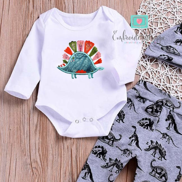 ScalloSaurus Applique