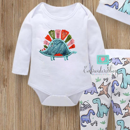 ScalloSaurus Applique