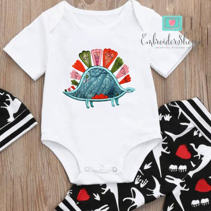 ScalloSaurus Applique