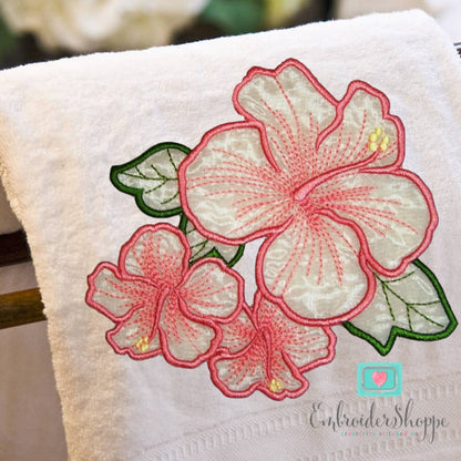 Organza Hibiscus Embellishment