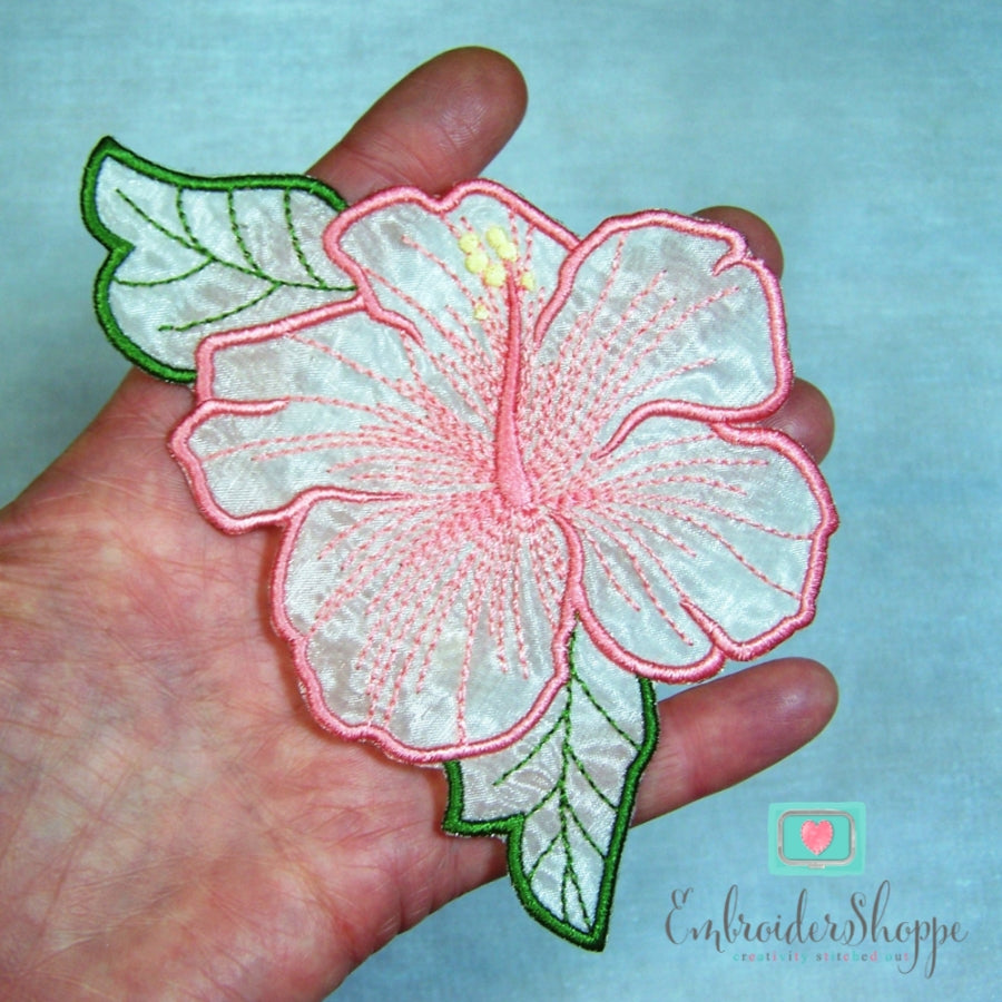 Organza Hibiscus Embellishment