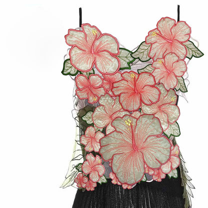Organza Hibiscus Embellishment
