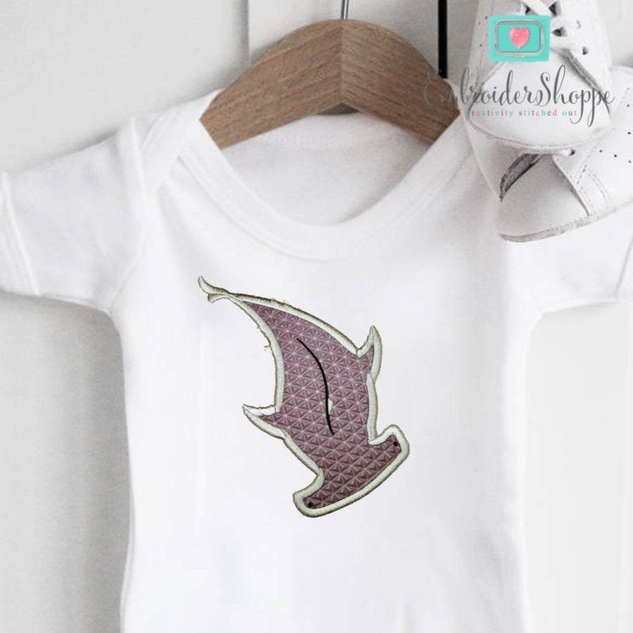 Shark Applique Set