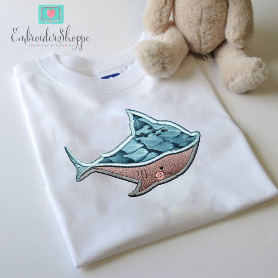Shark Applique Set