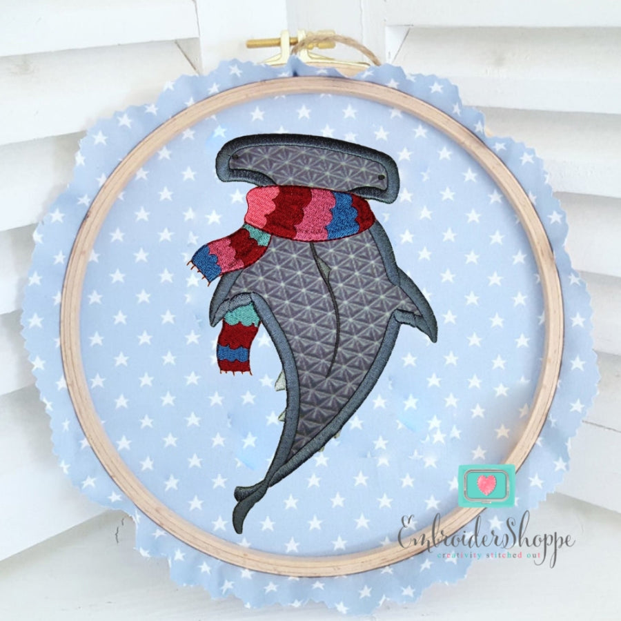 Shark Applique Set