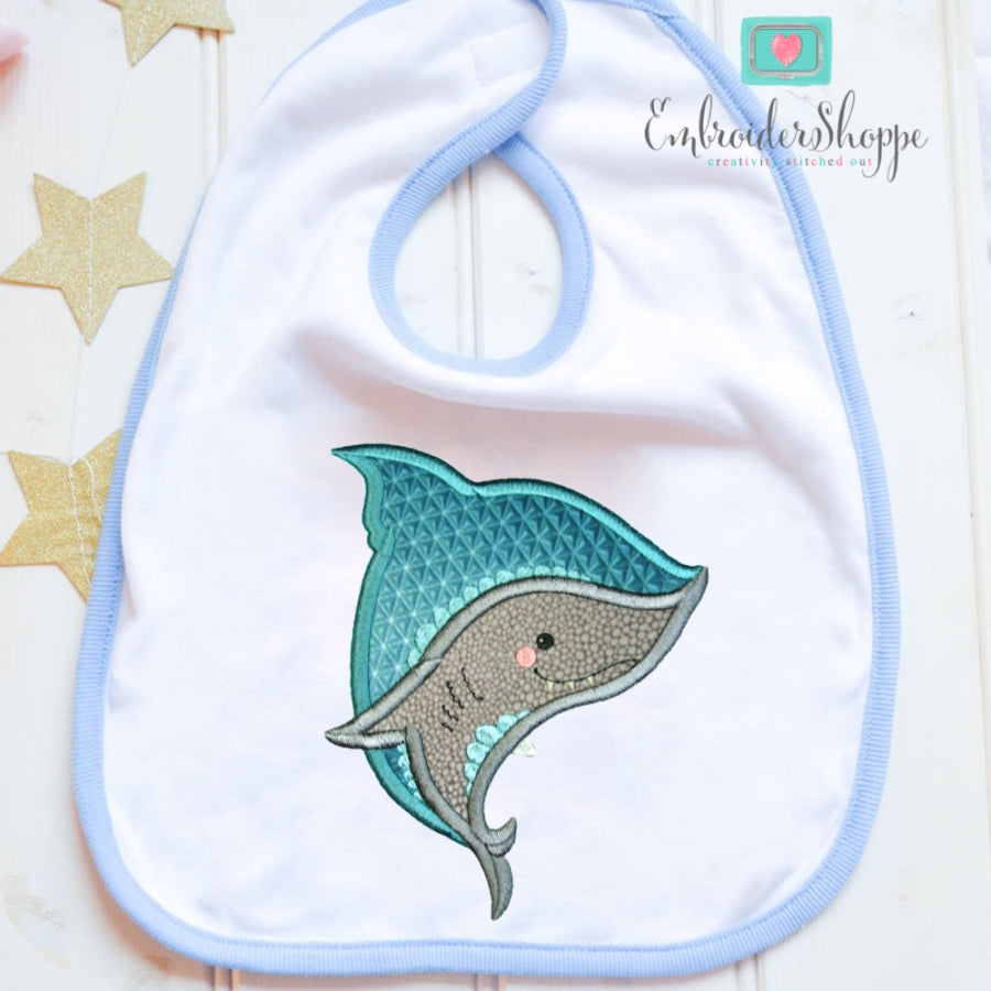 Shark Applique Set