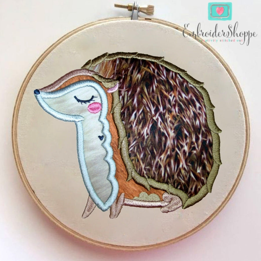 Hedgehog Applique