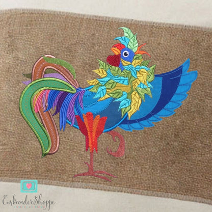 Mr Feather Picker Applique
