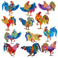 Rooster Applique