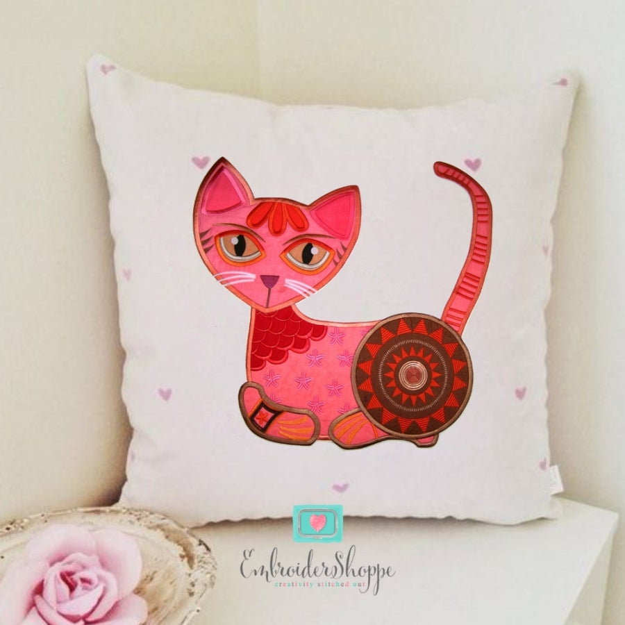 Cleo Cat Applique