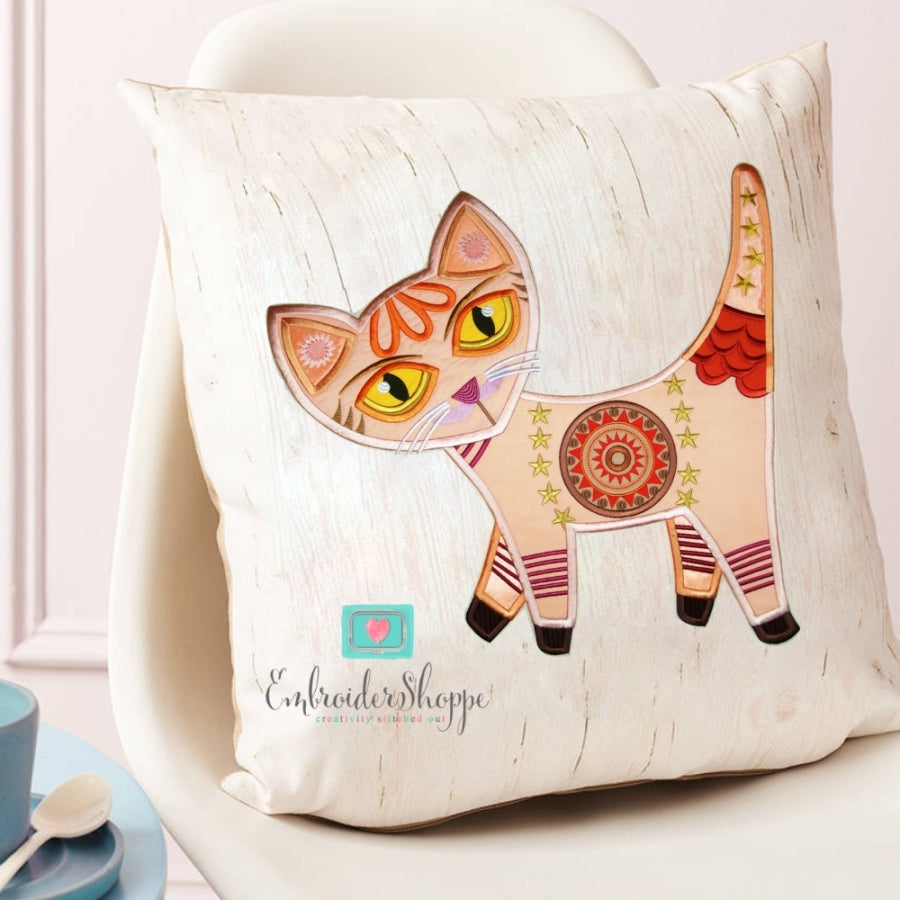 Fantine Cat Applique