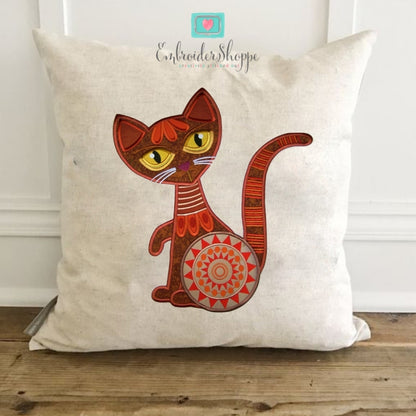 Ginger Cat Applique