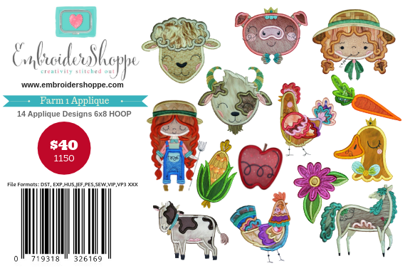 Farm 1 Applique