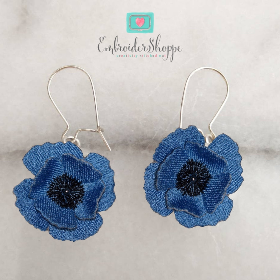 Poppy Earrings and Ring
