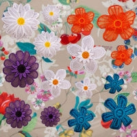 Organza Flower Embellishments 2