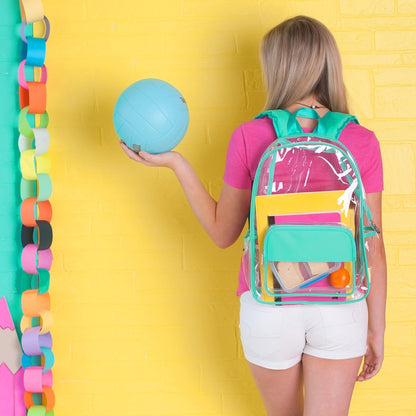 Mint Clear Backpack