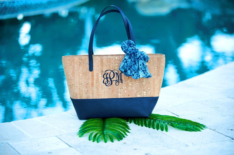 Navy & Cork Charlotte Purse