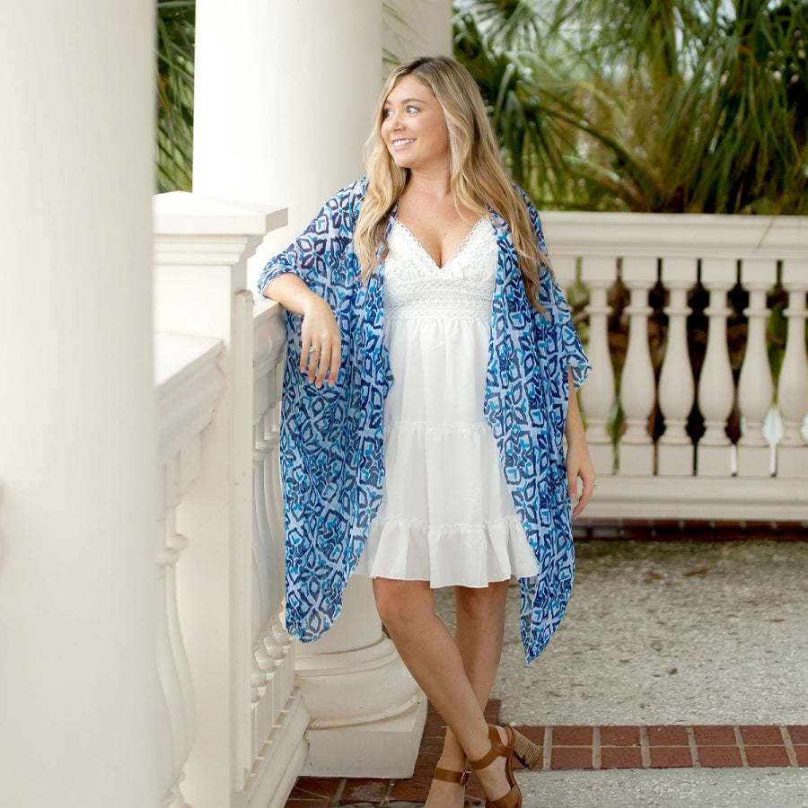 Sea Glass Eden Kimono