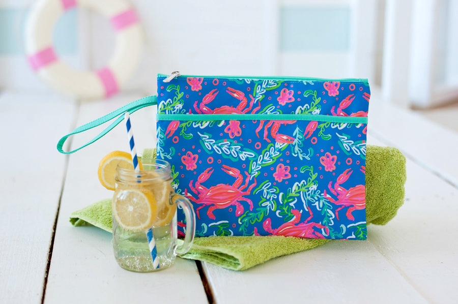 Sand Hopper Zip Pouch Wristlet