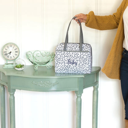 Smokey Leopard Lunch Tote