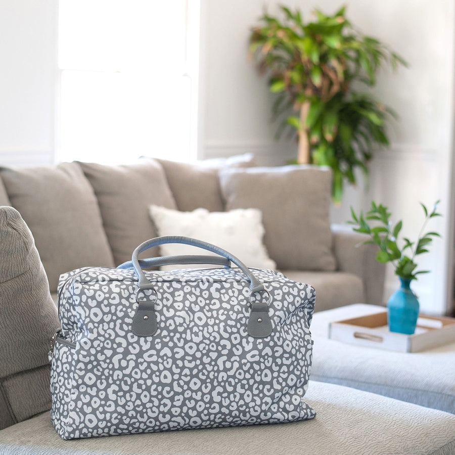 Smokey Leopard Travel Bag