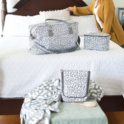Smokey Leopard Travel Bag