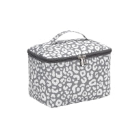 Smokey Leopard Cosmetic Bag