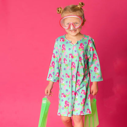 Mermaid Kisses Girls' Tunic-L/XL