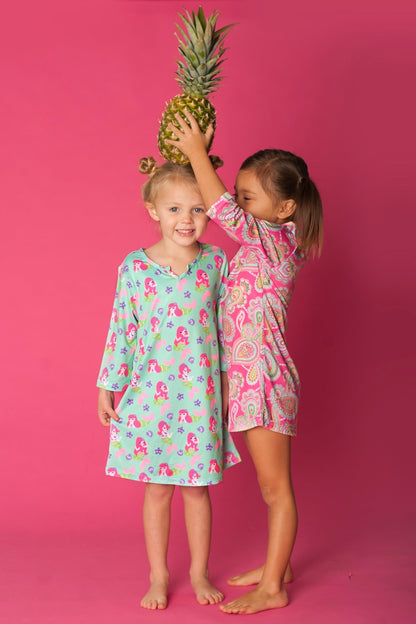 Mermaid Kisses Girls' Tunic-L/XL