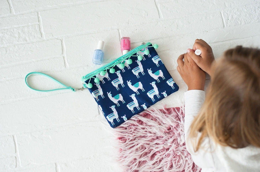 Lulu Llama Wristlet