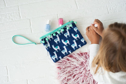 Lulu Llama Wristlet