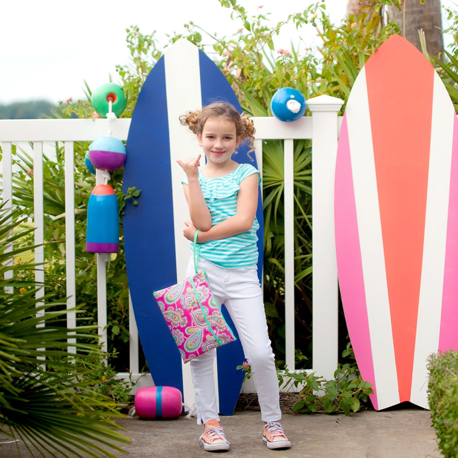 Lizzie Zip Pouch Wristlet