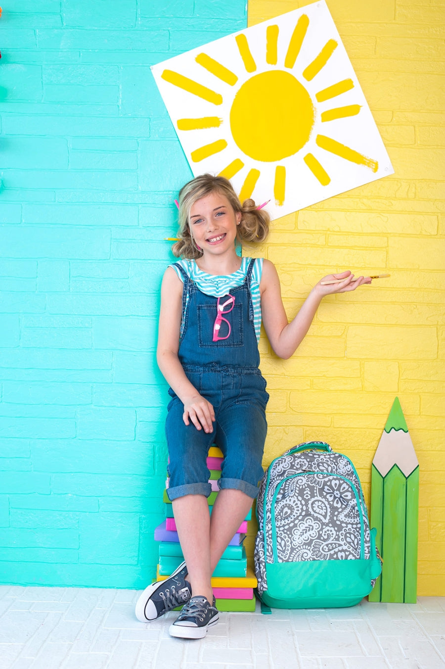 Parker Paisley Backpack