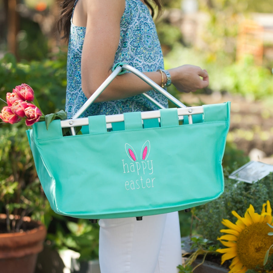 Happy Easter Mint Market Tote