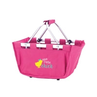 One Cute Chick Hot Pink Mini Market Tote