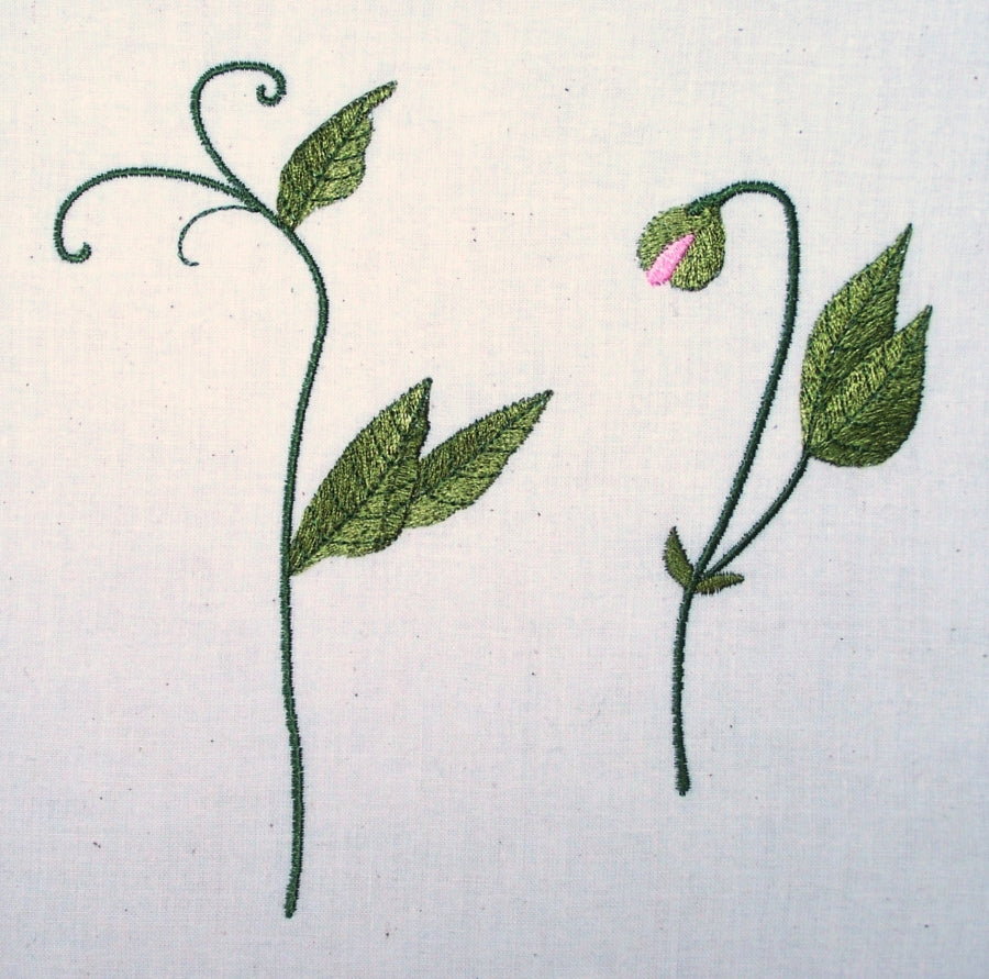 Sweet Peas and Butterflies