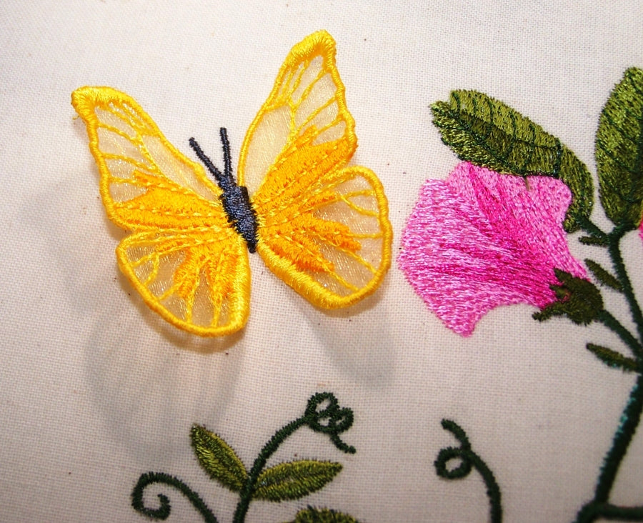 Sweet Peas and Butterflies